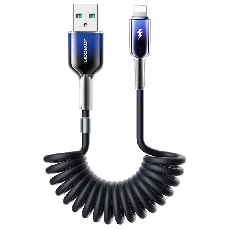 Alternativ bild 0 för Joyroom S-A43 USB-A - Lightning 3A Kabel 1.5m Crystal Clear
