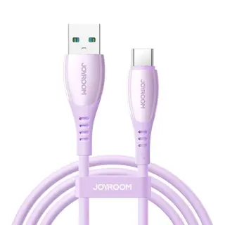 Produktfoto för Joyroom S-A59 snabbladdningskabel USB-A till USB-C 1,2m – Lila