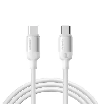 Produktfoto för Joyroom S-A62 Lively Series snabbladdningskabel 30W USB-C till USB-C – Vit