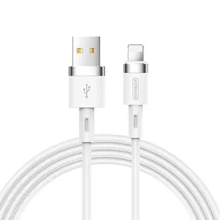 Produktfoto för Joyroom USB-A till Lightning kabel 2.4A 1.2m - Vit