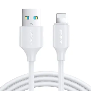 Produktfoto för Joyroom USB-A till Lightning Kabel 2.4A, 2m - Vit