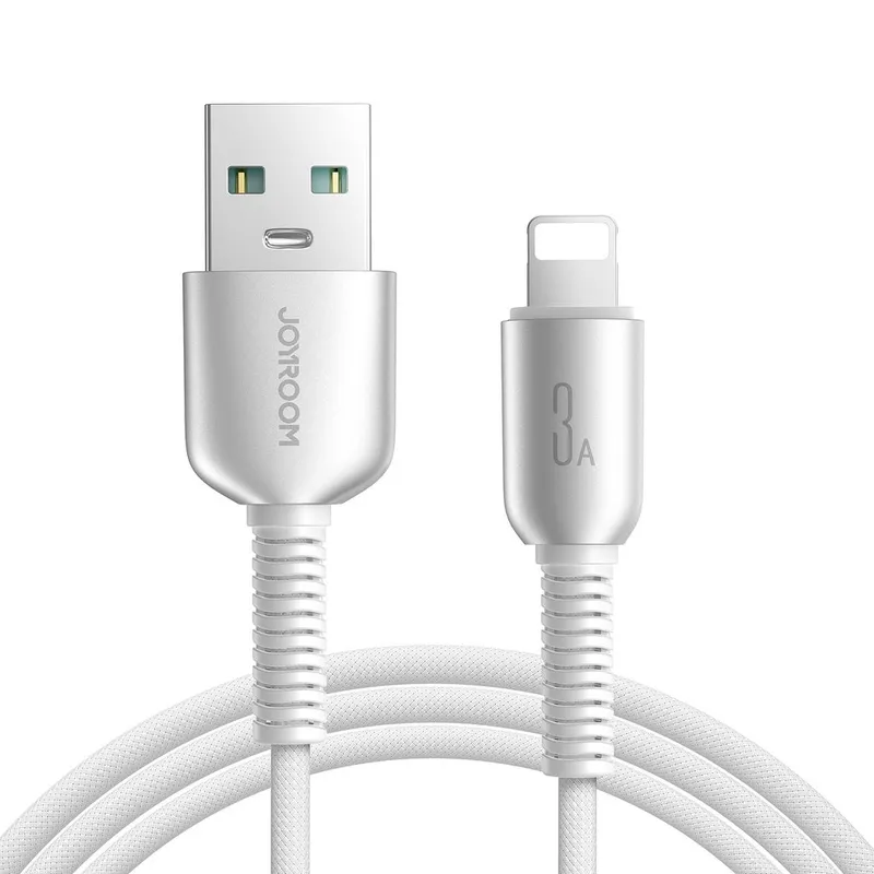 Alternativ bild 0 för Joyroom USB-C till Lightning-kabel Snabbladdning 3A, 1,2m - Ljusgrå