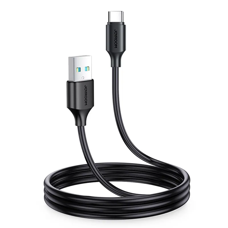 Alternativ bild 0 för Joyroom USB-C till USB-A kabel 1m - Svart