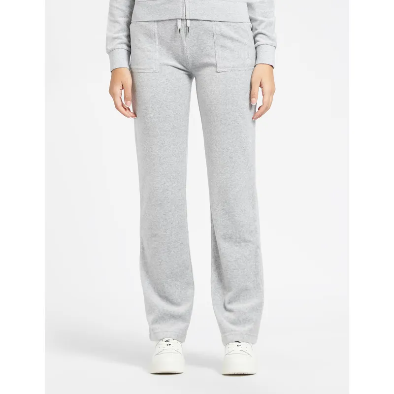 Bild 1 för Juicy Couture Del Ray Classic Velour Pant Silver Marl XS