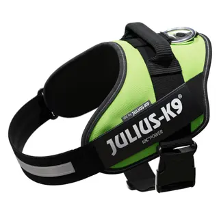 Produktfoto för Julius-K9 K9 IDC sele, str.: 1, neongrøn 63-85 cm