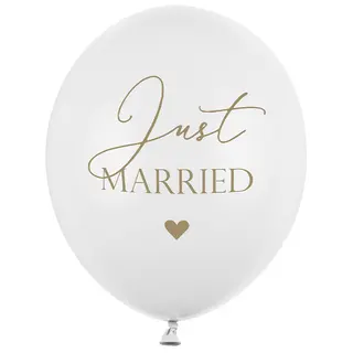 Produktfoto för Just married balloner