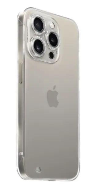 Produktfoto för Just Mobile TENC™ [Slim Fit] for iPhone 15 Pro Max - Crystal