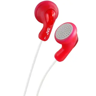Produktfoto för JVC HA-F14, Kabel, 16 - 20000 hz, Musik, 17,1 g, Hörlurar, Röd