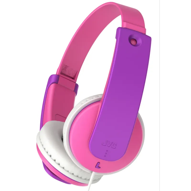 Alternativ bild 0 för JVC Hörlur KD7 Barn On-Ear 85dB Rosa New