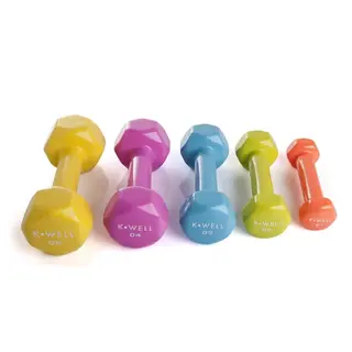 Produktfoto för K-Well Diamond Vinyl Hand Weights, Hantlar Neoprene