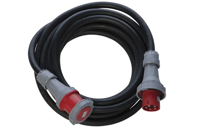 Alternativ bild 0 för Kabelsats 10M 5G16mm² CEE 63A 5P 400V