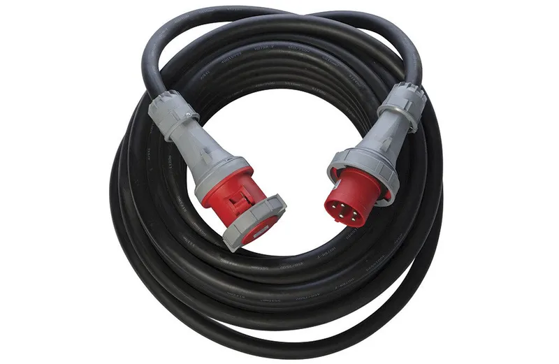 Alternativ bild 0 för Kabelsats 25M 5G16mm² CEE 63A 5P 400V