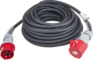 Produktfoto för Kabelsats 25M 5G6mm² CEE 32A 5P 400V