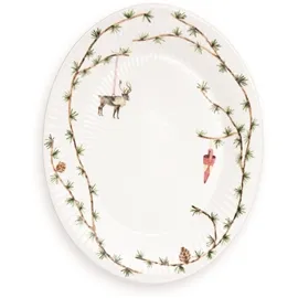 Alternativ bild 0 för Kähler Hammershøi Christmas Oval Bordsfat 27x34 cm