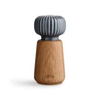 Produktfoto för Kähler Hammershøi Salt- och Pepparkvarn 130 mm antracitgrå
