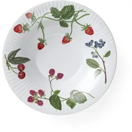 Produktfoto för Kähler - Hammershøi Summer djup tallrik 21 cm summer berries