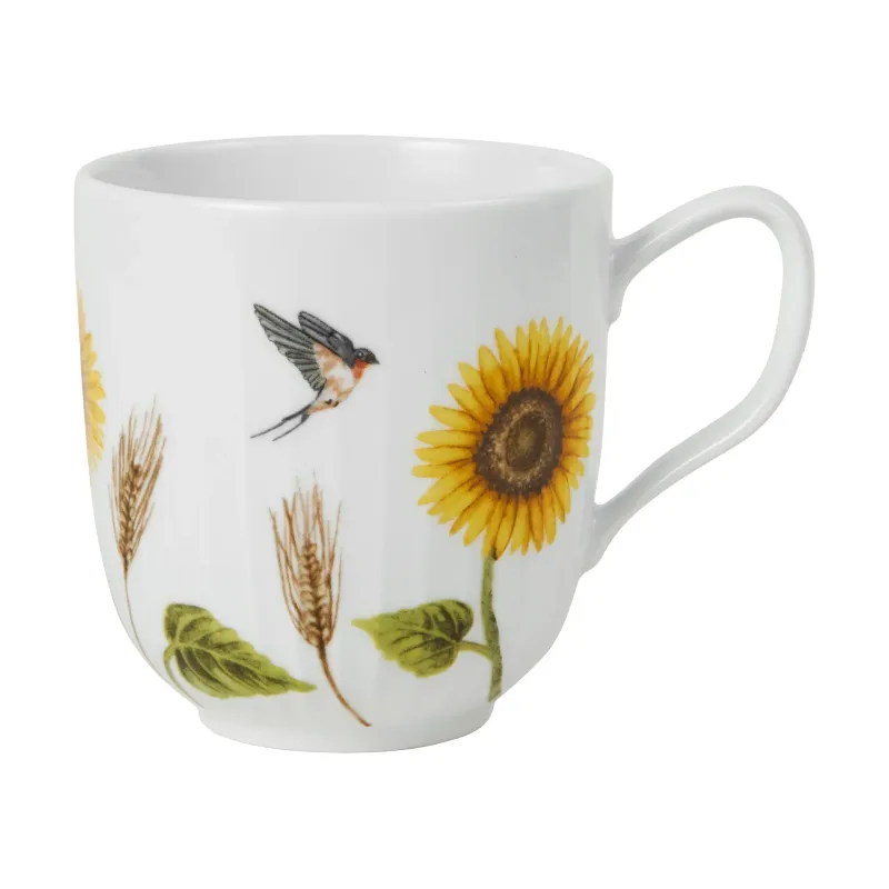 Alternativ bild 0 för Kähler Hammershøi Summer mugg  33 cl, sunflower