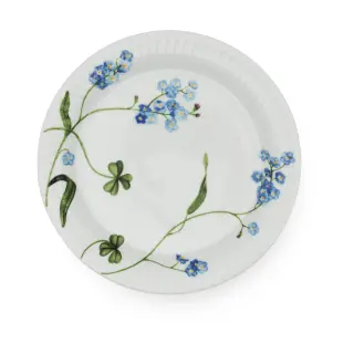 Produktfoto för Kähler Hammershøi Summer tallrik Ø22, forget me not