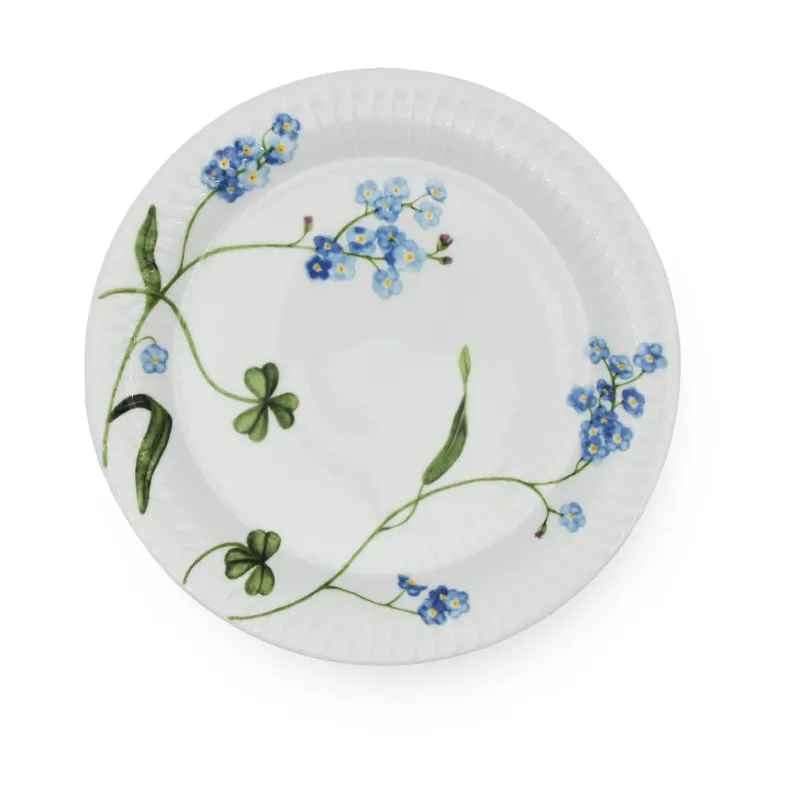Alternativ bild 0 för Kähler Hammershøi Summer tallrik Ø22, forget me not