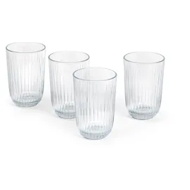 Alternativ bild 0 för Kähler Hammershøi vattenglas, 37 cl, Ø 8 cm, 4 st, klar