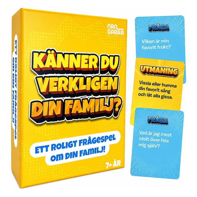 Bild 1 för Känner Du Verkligen Din Familj? - Kortspel