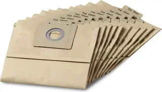 Produktfoto för Kärcher Dammsugarpåse Papper T12/1