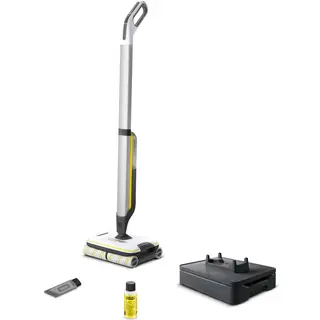 Produktfoto för Kärcher FC 7 CORDLESS, Electric broom, Utan påse, Svart, Vit, Gul, 0,4 l, 0,2 l, Våt