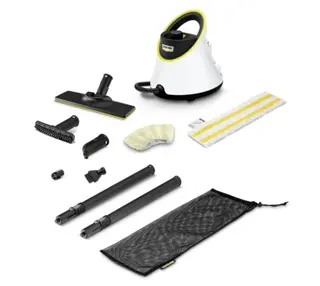 Produktfoto för Kärcher SC 2 Deluxe, 1 l, Svart, Vit, 50 cm, 100 cm, 2,2 m, 1500 W