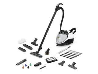 Produktfoto för Kärcher SV 7, Cylinderångtvätt, 0,5 l, Svart, Grå, Vit, Knappar, Fast, 50 cm