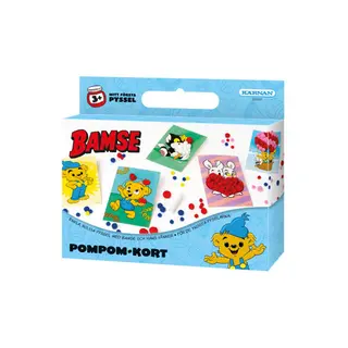 Produktfoto för Kärnan Bamse Kul att skapa Pompom-kort