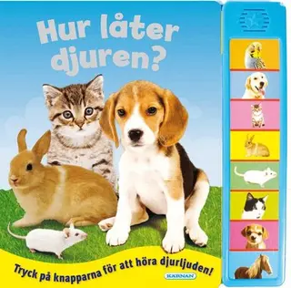 Produktfoto för Kärnan Hur låter djuren? (Ljudbok)
