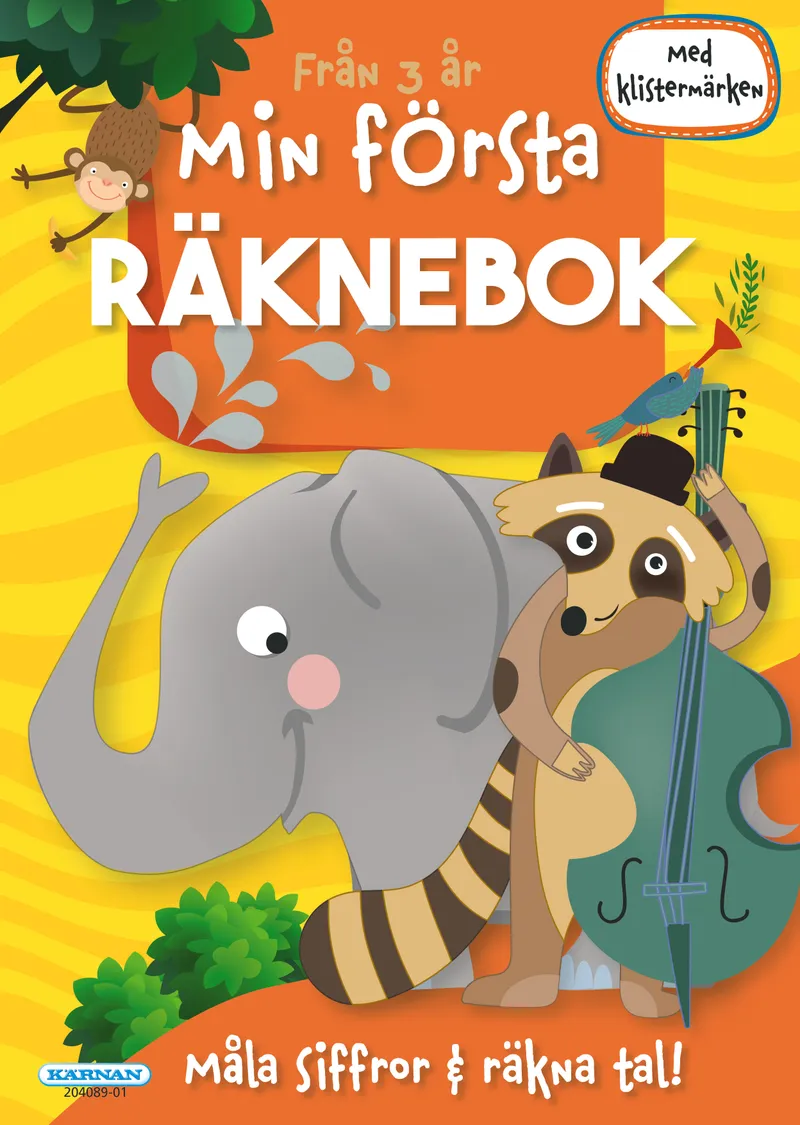 Alternativ bild 0 för Kärnan Min första räknebok