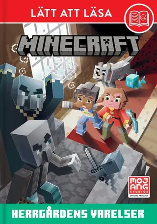 Produktfoto för Kärnan Minecraft Lätta att läsa Herrgårdens monster
