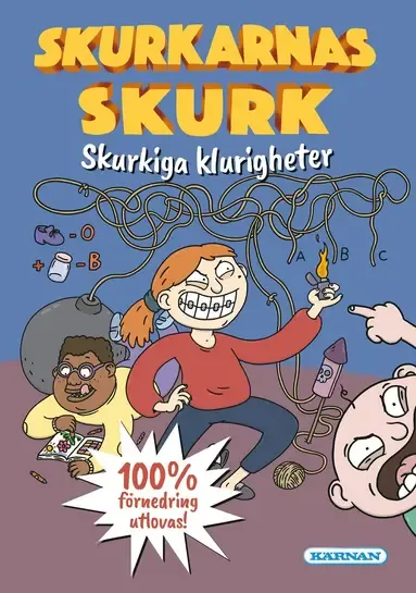 Alternativ bild 0 för Kärnan Skurkarnas Skurk Pysselbok Klurigheter