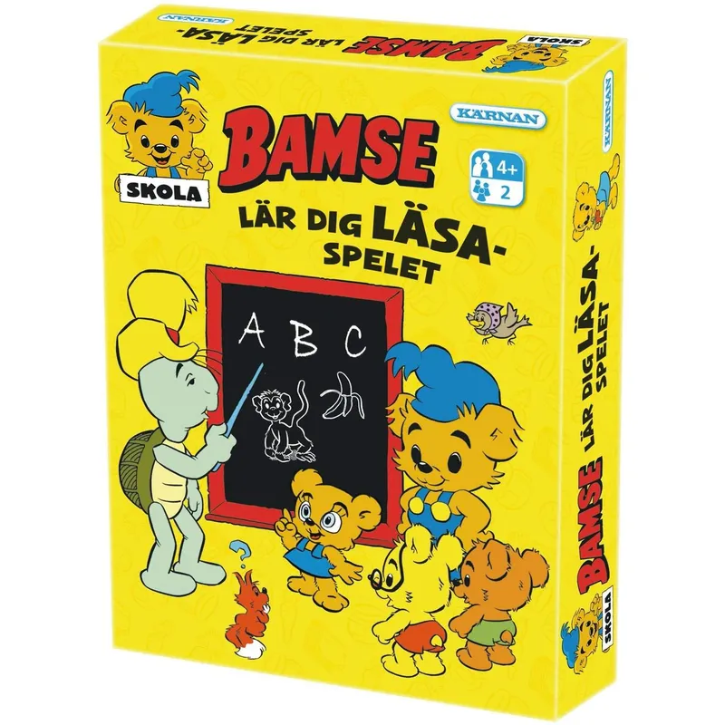 Bild 1 för KÄRNAN Spel Bamse Lär dig läsa - ABC