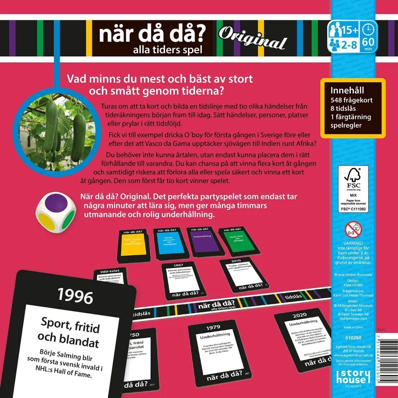 Bild 2 för KÄRNAN Spel När då då