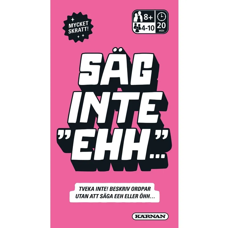 Bild 1 för Kärnan Spel Säg inte eeh..