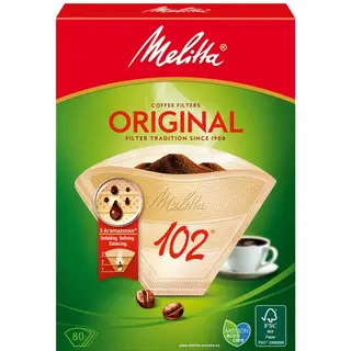 Produktfoto för Kaffefilter 102 80pack (Anmärkning 9s