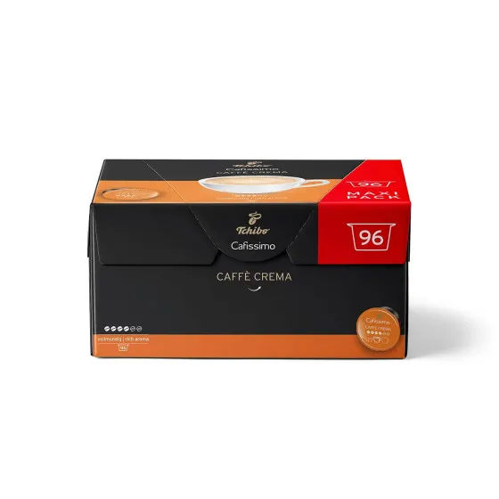 Alternativ bild 0 för Kaffekapslar för Tchibo Cafissimo / Caffitaly system Tchibo Cafissimo Caffè Crema Rich Aroma, 96 st.