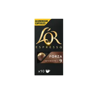 Produktfoto för Kaffekapslar L'OR FORZA, 10 st.