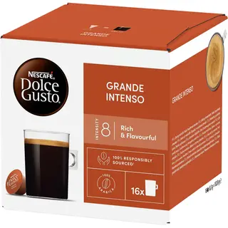 Produktfoto för Kaffekapslar NESCAFÉ® Dolce Gusto® Caffé Grande Intenso, 16 st.
