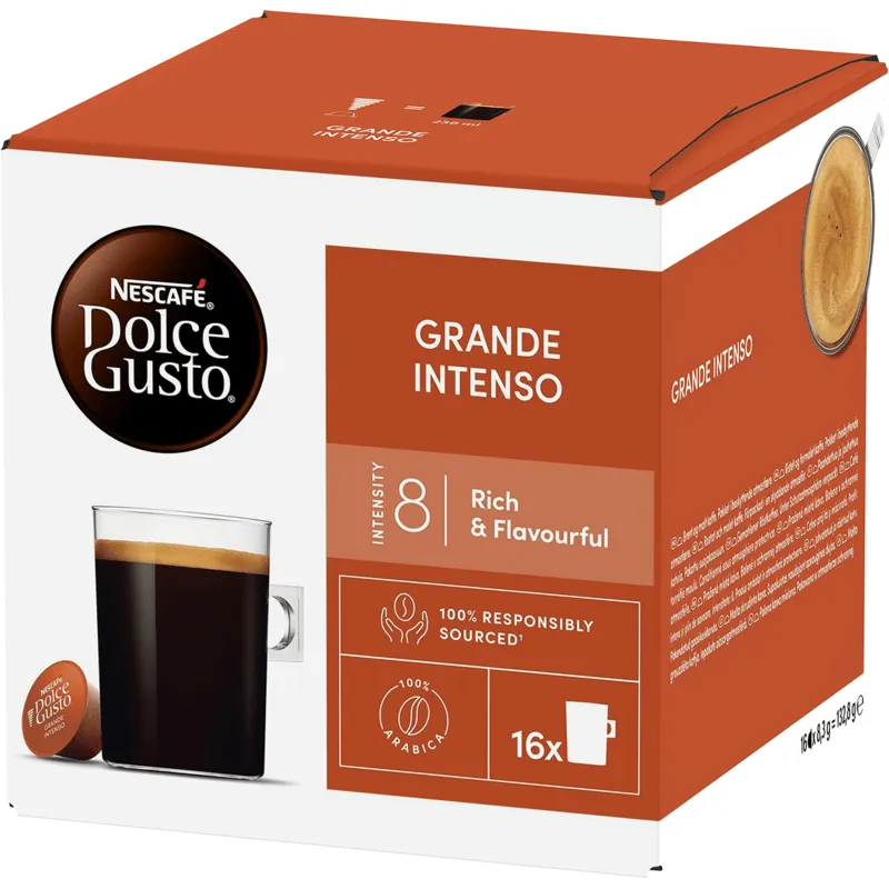 Bild 1 för Kaffekapslar NESCAFÉ® Dolce Gusto® Caffé Grande Intenso, 16 st.