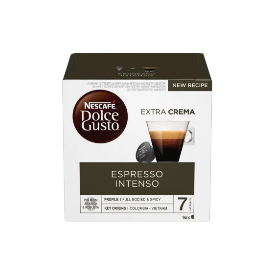 Alternativ bild 0 för Kaffekapslar NESCAFÉ® Dolce Gusto® Espresso Intenso, 16 st.