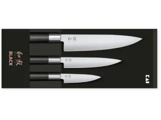 Produktfoto för Kai - Wasabi Black Knivset 3 delar