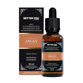 Produktfoto för Kallpressad Olja Argan Ekologisk