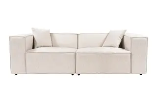 Produktfoto för Kaolins Soffa 2-sits - Ljusbrun