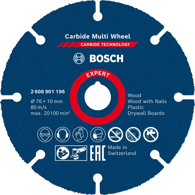 Alternativ bild 0 för KAPSKIVA MULTIWHEEL HM 76X10MM | Beijerbygg Byggmaterial