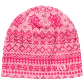 Produktfoto för Kari Traa Vilma Beanie Rosa merinoull One Size Dam