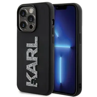 Produktfoto för Karl Lagerfeld iPhone 15 Pro Max Mobilskal 3D Glitter Logo