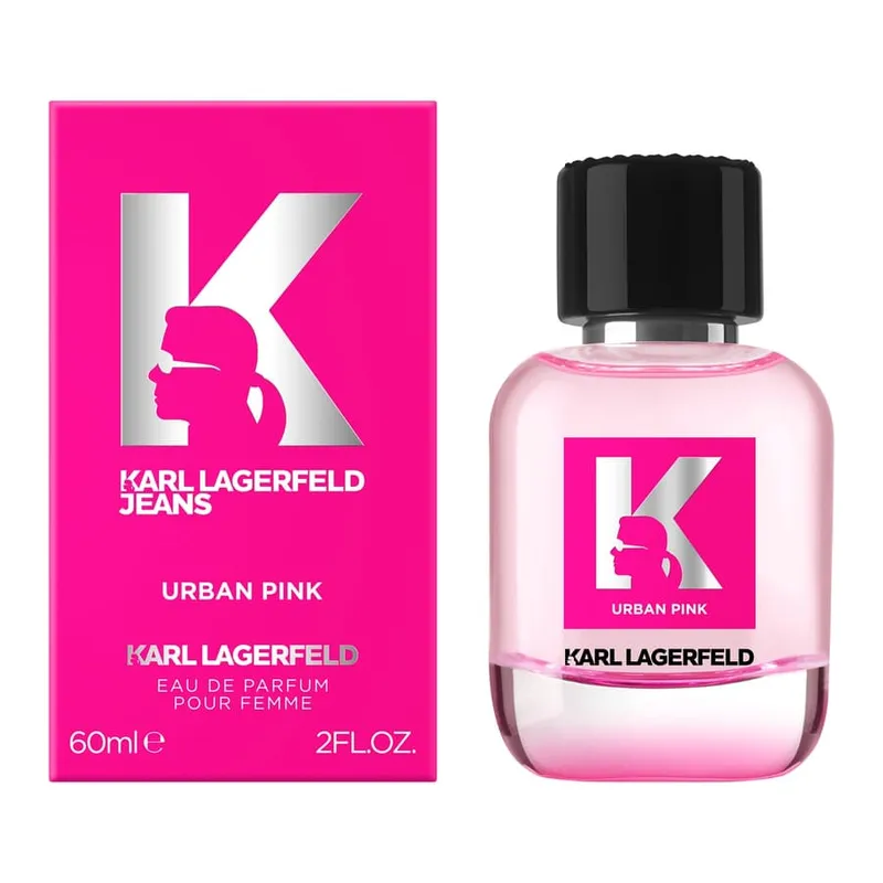 Bild 2 för Karl Lagerfeld Jeans Urban Pink Woman Eau de Parfum - 60 ml